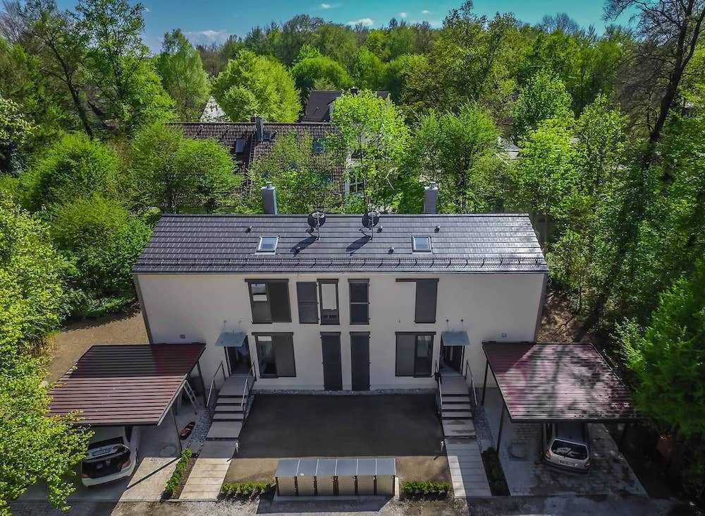 Gauting Dichtlweg Frontaufnahme Luft